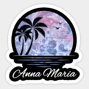 Anna Maria Florida Vacation Beach Island Family Sticker